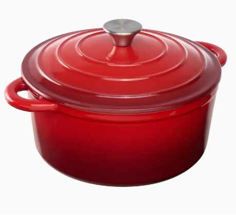 Screenshot 2025-01-29 9.01.20 PM 6-Quart Blue Enameled Cast Iron Dutch Oven with Lid – Durable, Oven-Safe Cookware (Up to 500°F) - Image 3