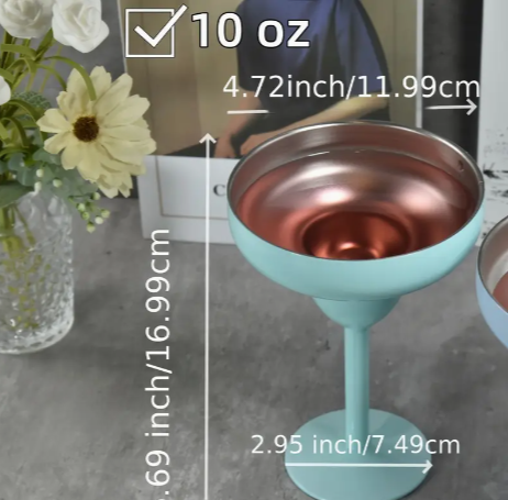 Screenshot 2025-03-19 11.42.25 PM 2-Pack Pink 10oz Insulated Margarita Tumblers – Stainless Steel, Double-Wall Cocktail Glasses with Lids for Parties, Vacations, & Outdoor Fun - Image 4