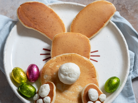 Easter Bunny Pancakes