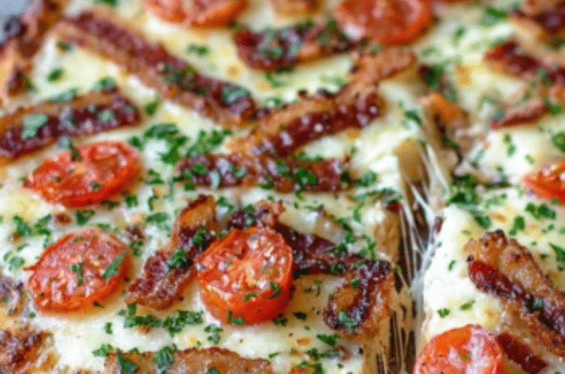 Keto Chicken Crust Pizza