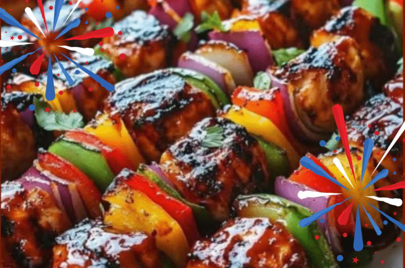 BBQ Chicken Skewers