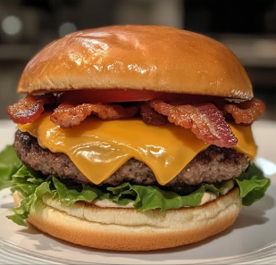 Grilled Bacon Cheeseburgers