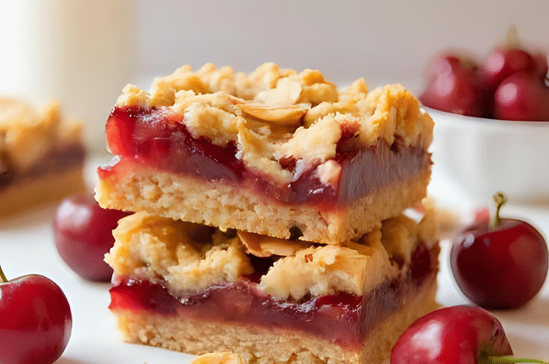 Cherry Almond Bars